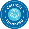 Critical Thinking Badge Logo