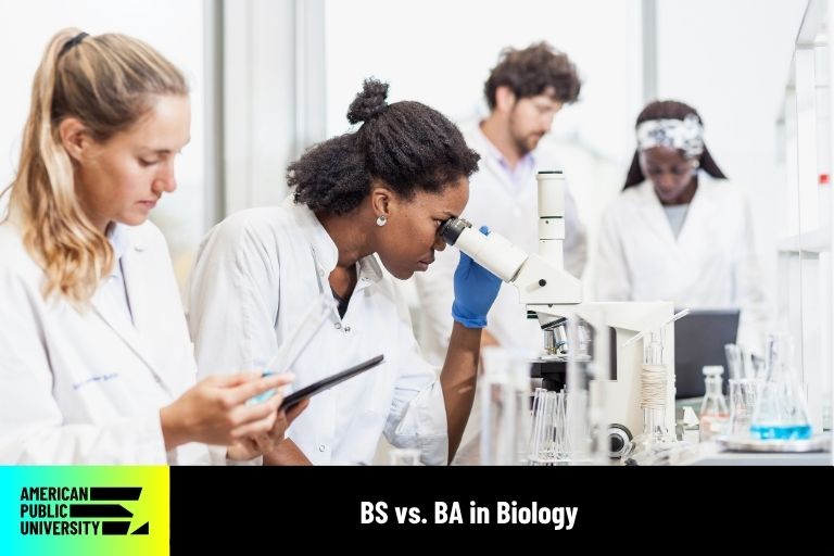 BS and BA in Biology students