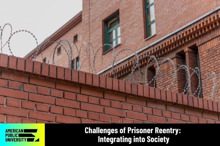 prison wall with barbed wire