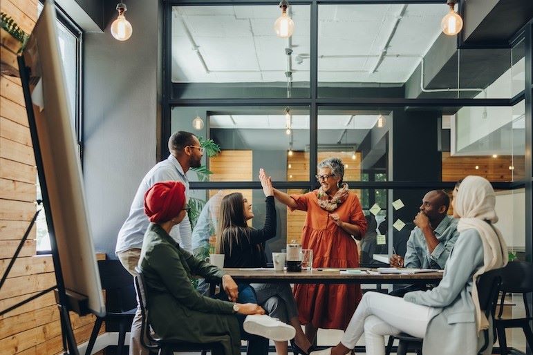 business leaders communicating effectively