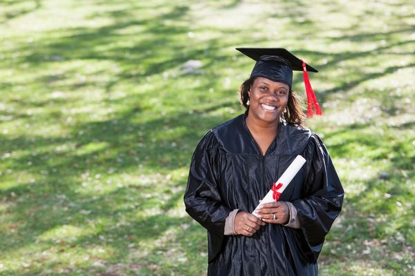 Business degree graduate