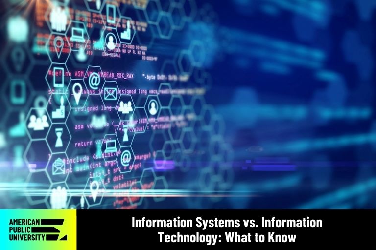 information systems vs. information technology
