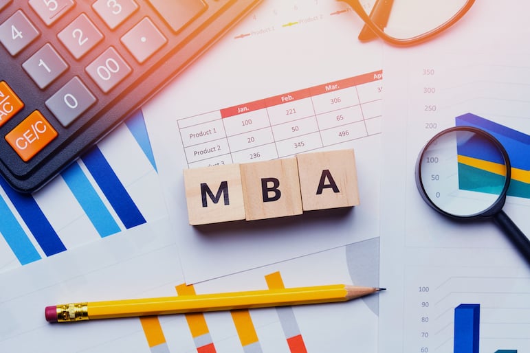 online mba vs. in person mba