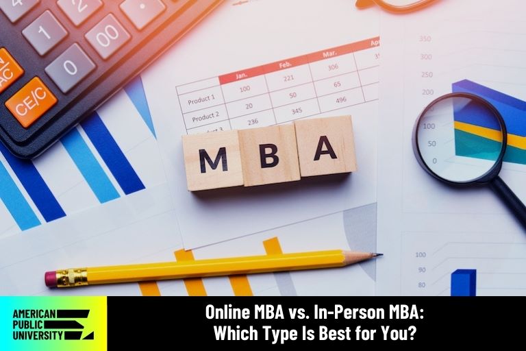 online vs. in-person MBA