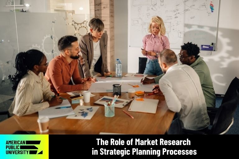 market researchers at conference table