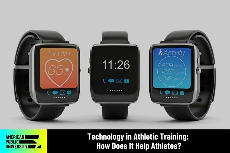 technology-in-athletic-training athletic training software on smart watches