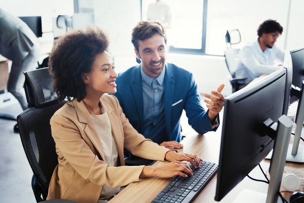 information technology managers at computer