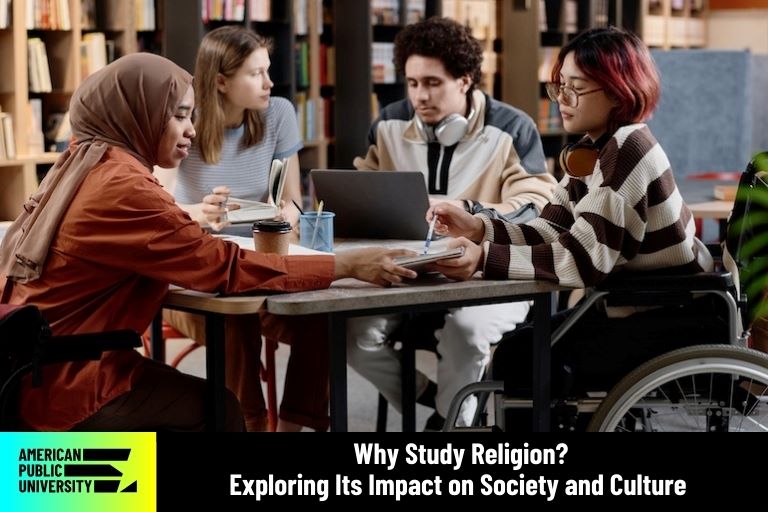 why-study-religion group of students studying religion