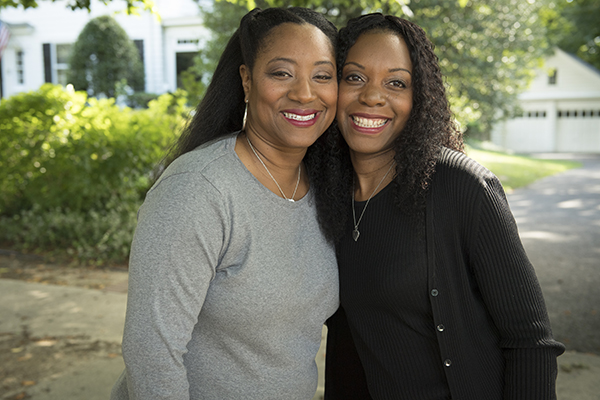 Kurtrina Lundy and Shareema Granville