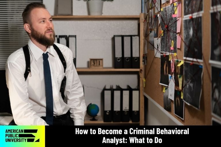 how to become a criminal behavioral analyst