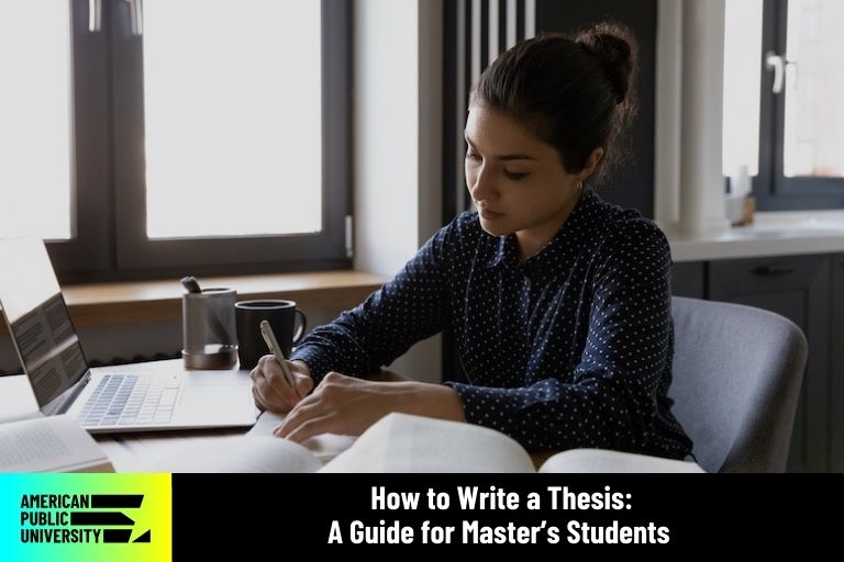 how to write a thesis